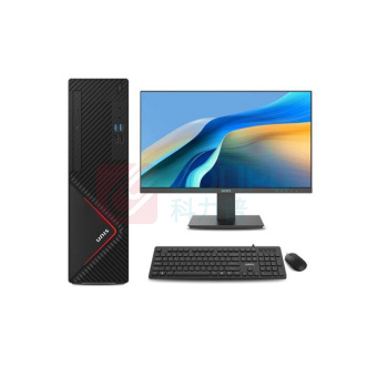 紫光 UNIS 台式机电脑 D3890-G2 兆芯6780A/8G内存 512G固态 含23.8寸显示器