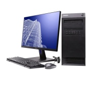 清华同方 THTF 台式机电脑海光3350 统信V20/麒麟V10SP1三年 H880-T1 8G 256G 2G独显 23.8英寸