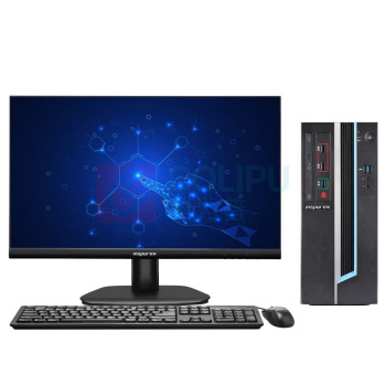 浪潮 inspur 信创国产化台式机电脑 CE521F D2000/8G/120G+1T 1G 带23.8英寸显示器/键鼠