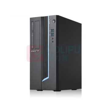 浪潮 inspur 全国产信创台式机 CE521F 飞腾D2000(8核 2.3G)/8G/120GB SSD+1T/1G显卡/光驱/23.8/键鼠/麒麟正版/中孚三合一红盘