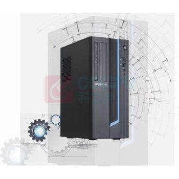 浪潮 inspur 全国产信创台式机 CE520F 飞腾D2000/8G/256G SSD/2G独显/光驱/键盘鼠标/13升/23.8英寸显示器/麒麟激活版