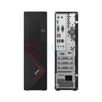紫光 UNIS 国产信创台式电脑 D3830 G3 海光3350/16G/512G固态+1T/2G独显/23.8英寸 定制/麒麟统信/试用版