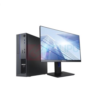 清华同方 THTF 台式电脑 超翔TZ830-V3 兆芯U6780A/16G/512G/2G独显/DVD/200W/23.8寸 (需安装统信系统永久激活/win10双系统)