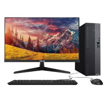 华硕 ASUS 台式机 破晓6X 酷睿i7-14700 16G DDR5 1TBSSD 23.8英寸显示器