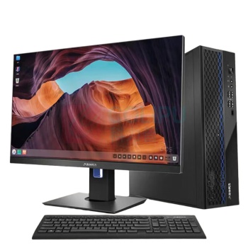 清华同方 THTF 国产化台式机电脑飞腾 腾锐D2000 八核2.3GHz/8G/256G+1T/2G独显/23.8英寸 JF830-V050