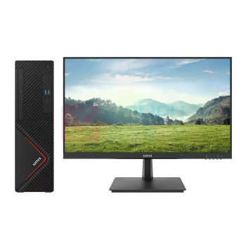 紫光 UNIS 台式机电脑 D3830 G3 海光3350 3.0GHz/16G/1T机械+1T固态/2G独显/23.8英寸/麒麟统信/五年保修