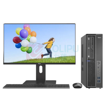 清华同方 THTF 台式机 超翔H880 海光3350 16G 512G 1T 2G堵显卡 23.8" 麒麟/统信 GF系统