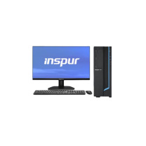 浪潮 inspur 台式计算机 CE520L2 龙芯3A6000 1T固态硬盘 2T机械硬盘 27英寸显示器 2G独显 27英寸显示器 麒麟操作系统 32G内存