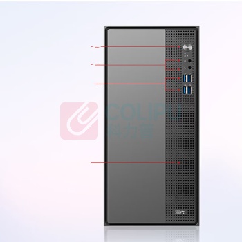 联想 LENOVO 台式电脑 M5 I5-14400 16G 1T+512G 3060TI-8G Win11Pro+V24 23.8英寸