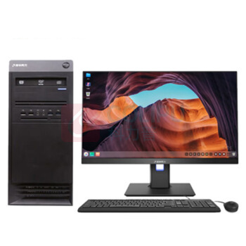 清华同方 THTF 工作站水冷散热电脑 超翔H880-T1 海光3350/128G/1T/2G/RTX-24G/刻录/正版麒麟V10/23.8英寸/3年