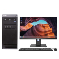清华同方 THTF 工作站水冷散热电脑 超翔H880-T1 海光3350/128G/1T/2G/RTX-24G/刻录/正版麒麟V10/23.8英寸/3年