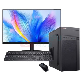 华硕 ASUS 台式电脑主机+24英寸显示屏 U1 14代酷睿i5+16G+1.5TB|旗舰版