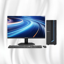 浪潮 inspur 台式电脑 CE530H 海光3350/16G+16G(后加装)/512G+1T/FH2 4G独显/200W/麒麟桌面系统 含授权/13.5L/三年+27英寸 2K显示器