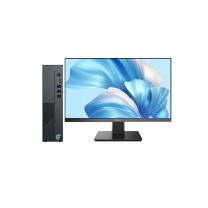 清华同方 THTF 商用办公台式电脑整机 精锐M825 I5-13400/16GB+512GSSD+23.8寸显示器 