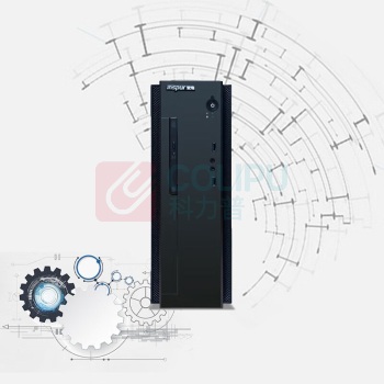 浪潮 inspur 台式机 主机+显示器+键鼠 兆芯KX-U6780A 8G/256G/23.8/麒麟/统信三年 CE300Z