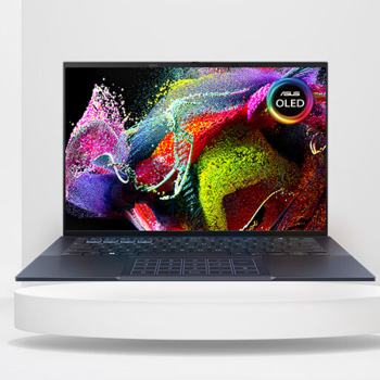 华硕 ASUS 笔记本电脑 破晓Air 14英寸轻薄商务办公笔记本电脑(i7-1355U 16G 1TSSD固态 2.8K OLED屏)有线包鼠 三年质保 win11H