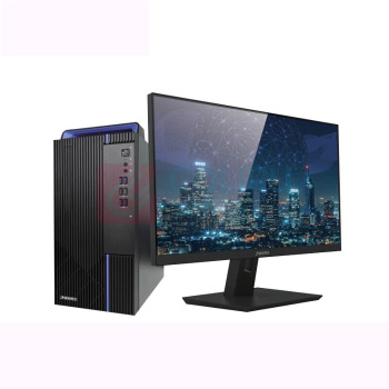 清华同方 THTF 台式机 超越E500/i3-12100/8G/1T 21.5英寸显示器 