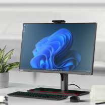 联想 LENOVO 一体式电脑 ThinkCentre M90a pro i7-13700 -13代/32GB内存/1TB机械+512GB固态/集成显卡/Windows 11家庭版/3年保修/27英寸显示器