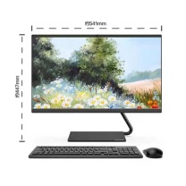 联想 LENOVO 联想AIO逸一体机电脑CPU：i5-10210 512G固态8G内存23.8寸 I5-10210 