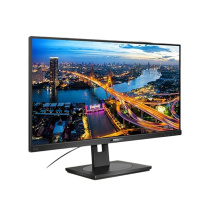 飞利浦 PHILIPS 27英寸 2K显示器 IPS 75Hz 智能光感应 窄边框 升降旋转底座电脑显示屏 275B1N