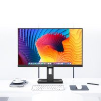 飞利浦 PHILIPS 显示器 31.5英寸 4K超清 97% adobeRGB升降旋转底座专业工程制图包装设计电脑显示屏 328B1