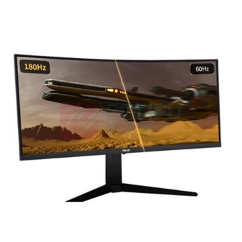 华硕 ASUS 显示器 VG34VQL3A 34英寸 2K WQHD曲面带鱼屏 180Hz高刷