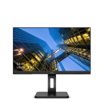 冠捷 AOC 显示器 Q27P2C 27英寸2K 高清IPS屏幕 27” HDMI+DP+USB+Type-C 旋转升降 TUV低蓝光爱眼