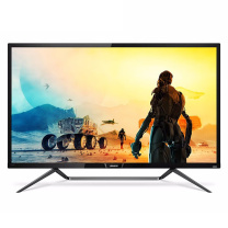 飞利浦 PHILIPS 显示器 436M6VBPAB 43英寸 4K Type-C投屏 量子点 环景光 HDR1000 自带音响 显示器
