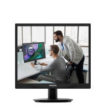 飞利浦 PHILIPS 显示器 19S4QAB/93 19英寸 5:4正屏方屏 内置音箱 可壁挂 3C节能 十环 TCO认证 3年质保
