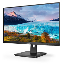 飞利浦 PHILIPS 显示器 272S1AE 27英寸 DP+HDMI+DVI+VGA 升降旋转电脑显示器 3年质保