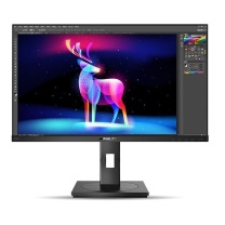 飞利浦 PHILIPS 显示器 275B1N 27英寸 2K高清IPS硬屏 75Hz刷新 广色域色彩 升降旋转 99%sRGB 3年质保