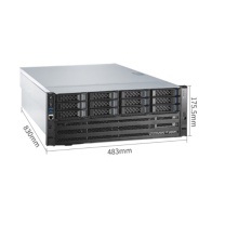 浪潮 inspur 服务器 NF5468M6 4U机架 4310*2/512GDDR4 2666/960GSSD*2/3.84T*2/双口千兆/3000W*4/3年硬盘不返还