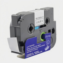 兄弟 brother 标签机色带 PT-2700 白底黑字 12mm 