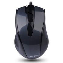 双飞燕 有线鼠标 N-500F USB (灰色) 有线 中手适用 <2000dpi