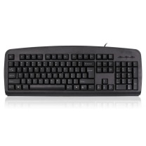 双飞燕 有线键盘 KB-8U 有线,USB接口 (黑色)