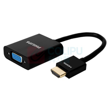 飞利浦 PHILIPS HDMI转VGA线转换器 SWR1620E