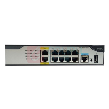 华三 H3C 路由器 MSR2600-10-X1 10口千兆 
