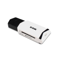 飚王 SSK 存储卡读卡器 SCRM601 二合一 USB3.0 支持TF/SD