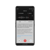 科大讯飞 iFLY TEK AI智能录音笔 SR901 64G+云储存 (钢琴黑) 终身免费转写 中英转译专业触屏2+10麦组合演讲会议录音器