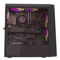 Thermaltake 机箱水冷电脑主机 S5 支持ATX/支持240水冷排/侧透/U3/支持长显卡/游戏机箱 (黑色)