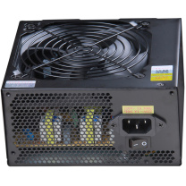 长城 GREAT WALL 电脑电源 HOPE-6000DS 额定500W (双8PIN/75cm长线材/温控风扇/宽幅/独立开关)