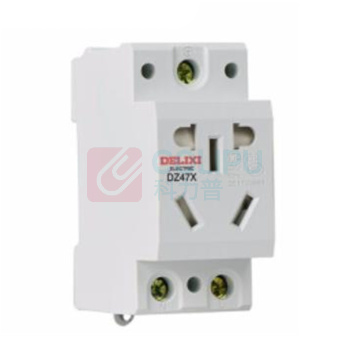 德力西模数化插座dz47x516 16a 五孔 白色 晨光科力普办公用品官网