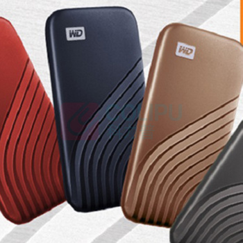 西部数据 WD 移动固态硬盘 1TB Type-C 接口 防摔 加密 (深空灰)