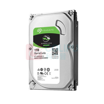 希捷 Seagate 1TB 64MB 7200RPM 台式机机械硬盘 SATA接口 希捷酷鱼BarraCuda系列 (ST1000DM010) 