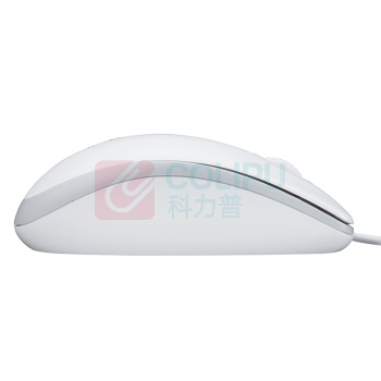 罗技 Logitech 有线鼠标 大手鼠标 M100r USB接口 (白色)