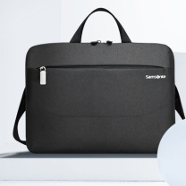 新秀丽 Samsonite 电脑包手提包男女商务背包公文包苹果华为笔记本电脑包 15.6英寸 BP5*09101 黑色 