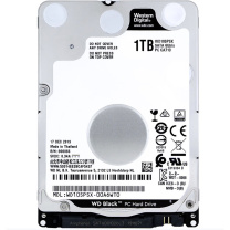 西部数据 WD 机械硬盘 WD10SPSX 1TB, 7200转, 64MB, 2.5英寸,SATA