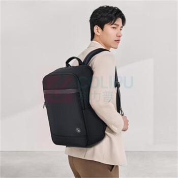 爱华仕 OIWAS 移动办公系列14英寸商务电脑包旅行通勤包 OCB4489 (黑色)