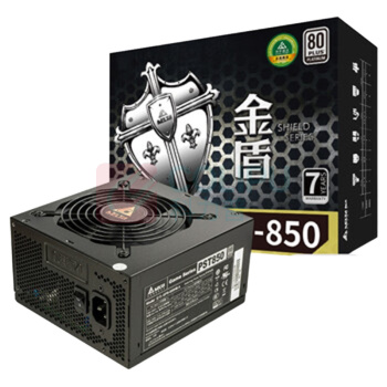 台达 电脑电源 PST白金850 850W, 80PLUS白金牌, 支持背线, 主动式PFC (白色)