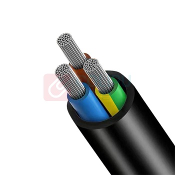 鲁橙 电源延长线 LC07C16 铝芯 1米 (黑色)